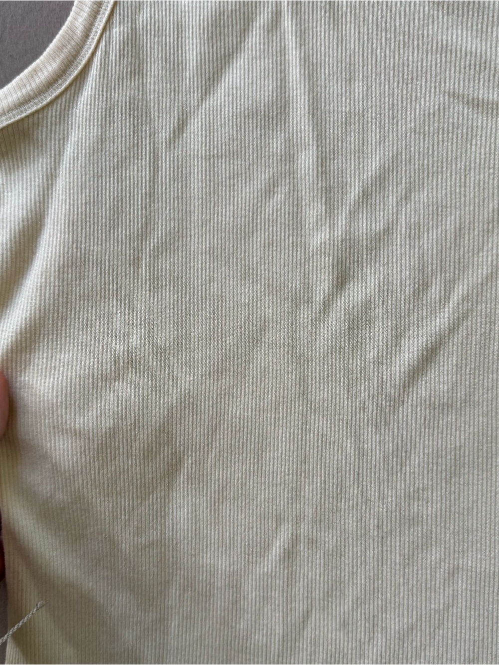 Y2K Era Willi Smith Shimmer ribbed tank top - Picture 4 of 5